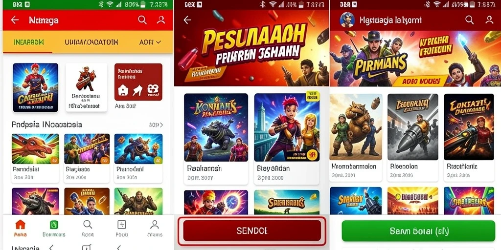 Tampilan awal aplikasi 180SLOT yang menarik.