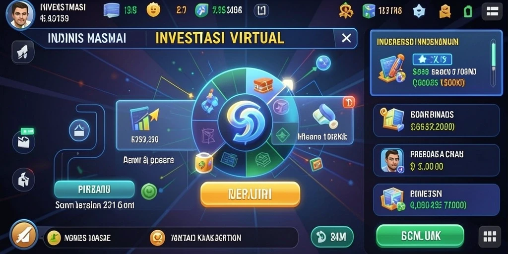 Tampilan menarik dari permainan slot klasik.