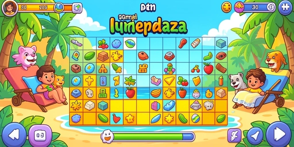 Screenshot pertama menampilkan antarmuka utama yang menarik.