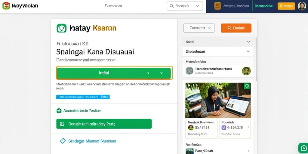 Tampilan antarmuka yang sleek dan modern.