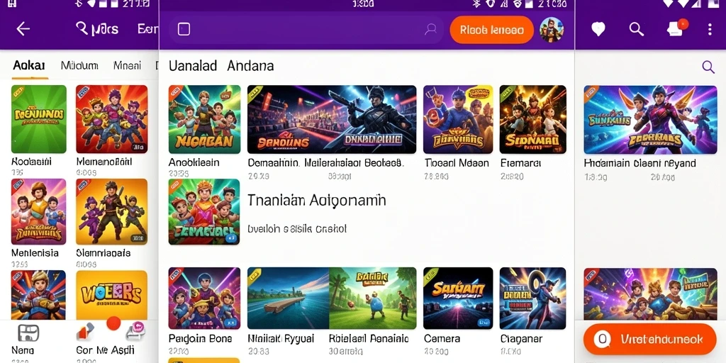 Tampilan antarmuka yang sederhana dan menarik.