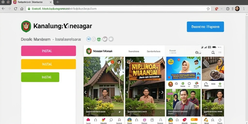 Tampilan antarmuka yang mudah digunakan dan menarik.