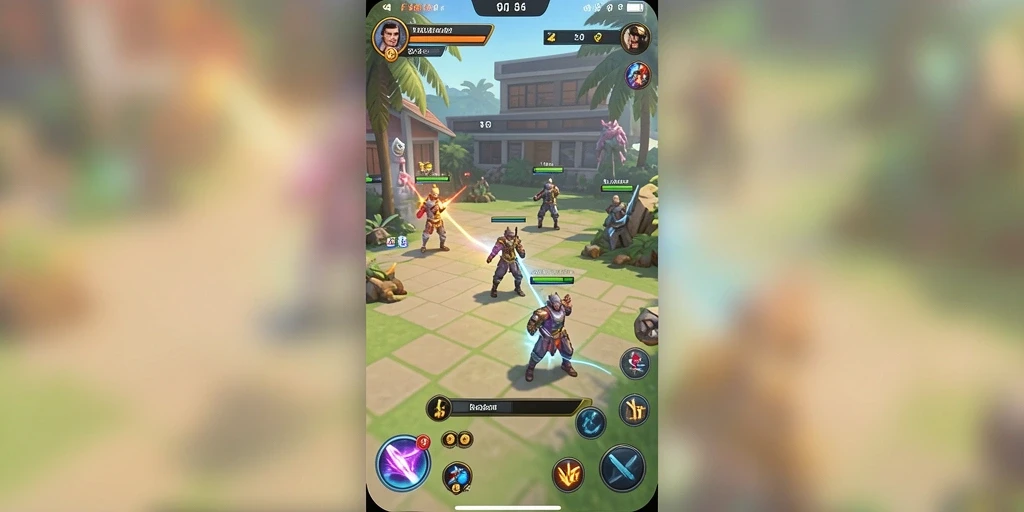Screenshot menampilkan karakter utama dalam aksi.