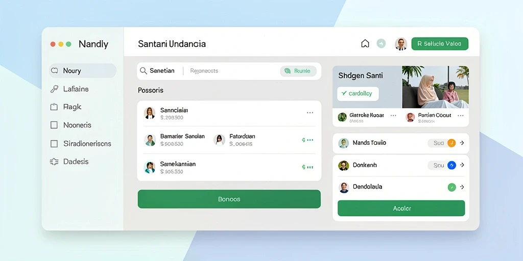 Tampilan awal aplikasi TALAS89 yang menarik dan modern.