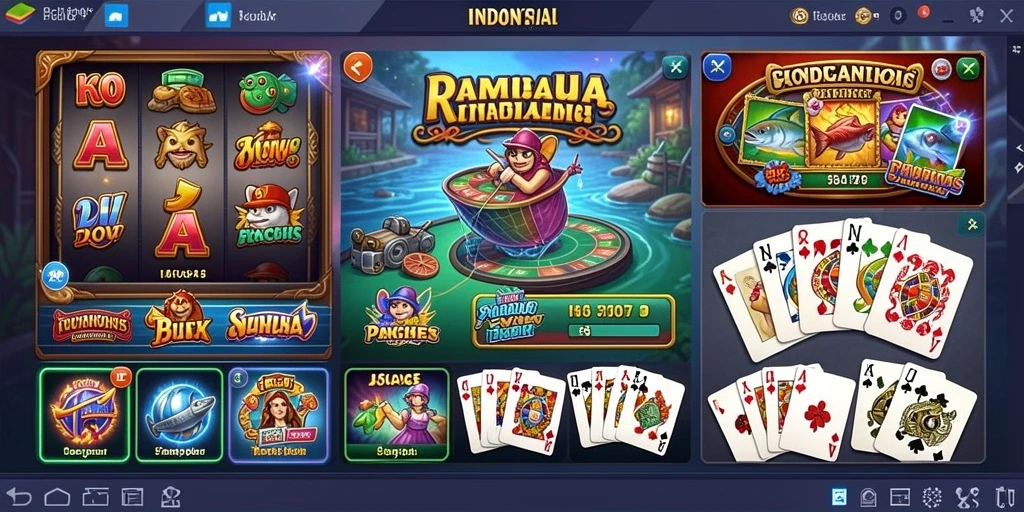 Tampilan antarmuka yang modern dan menarik.