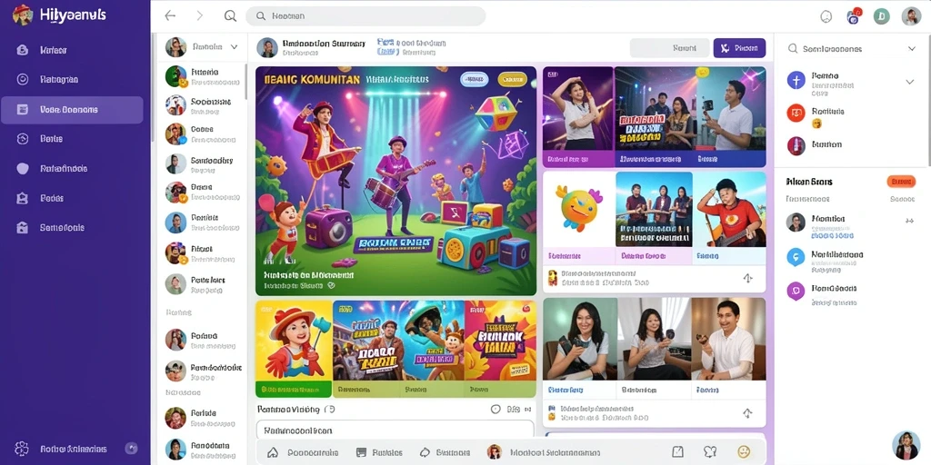 Tampilan antarmuka yang menarik dan mudah digunakan.